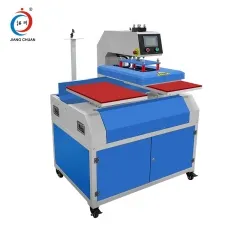 Máquina automática de transferencia de calor hidráulica de doble estación JC-7C (pantalla táctil de lujo)