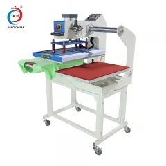 Máquina de bronceado semiautomática de doble estación neumática (se puede cargar en ropa) JC - 7b - 1