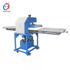 Hydraulische Doppelstations-Wärmeübertragungsmaschine JC-7E