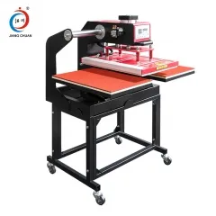 半自(zì)動氣動雙工(gōng)位燙畫(huà)機(jī)ZD-7B-1