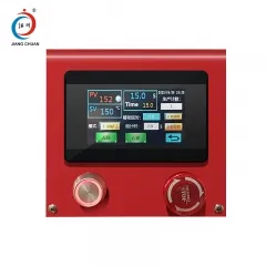 全自(zì)動氣動雙工(gōng)位燙畫(huà)機(jī)（可(kě)套成衣）JC-7C-1