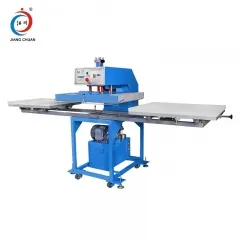 Hydraulische Doppelstations-Wärmeübertragungsmaschine JC-7E