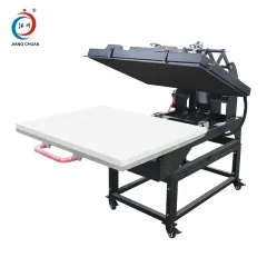 Presse à chaleur extractible semi - automatique pneumatique JC - 5cd