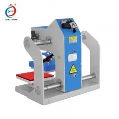 Máquina semiautomática de estampado en caliente de doble estación neumática JC - 7b