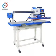 Полуавтоматическая двухстанционная пневматическая машина для термической зачистки дна JC-7B-17