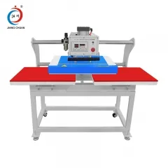 Máquina de bronceado semiautomática de doble estación neumática