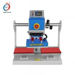 Máquina semiautomática de estampado en caliente de doble estación neumática JC - 7b