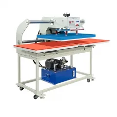 半自(zì)動液壓雙工(gōng)位燙畫(huà)機(jī)JC-7B-2